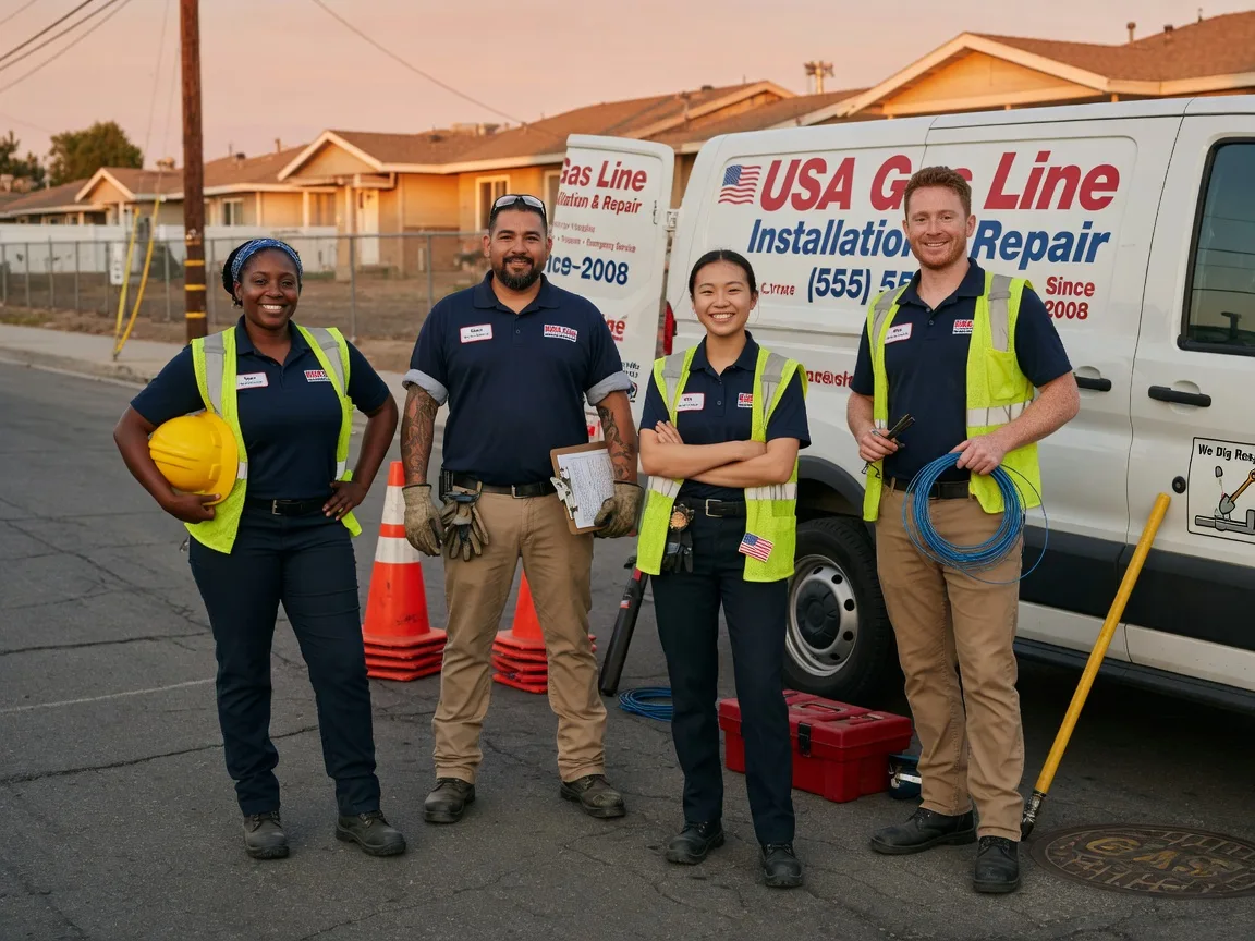 Gas Line Installation company in Lucerne, CO